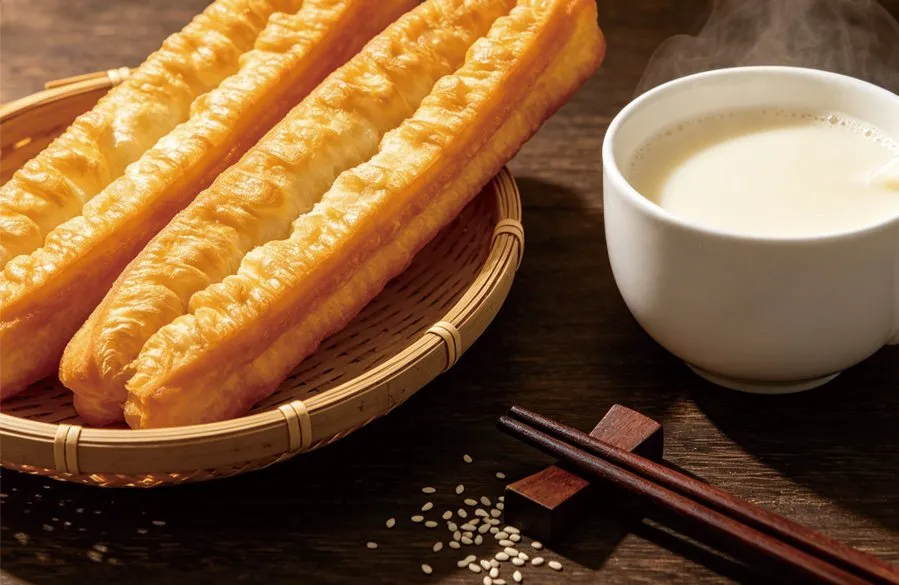 豆浆 + 油条