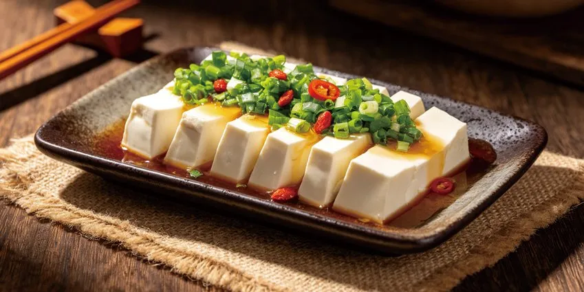小葱拌豆腐
